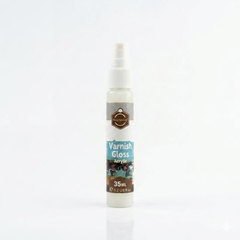 Keep Smiling Acrylic Gloss Varnish Spray 35ml