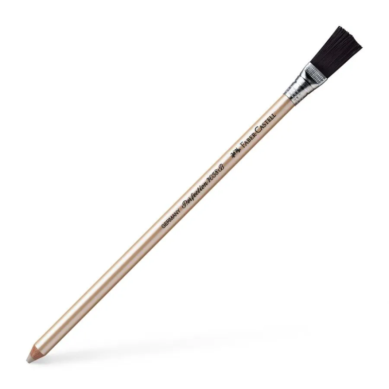 Faber-Castell Eraser Stick With Brush Perfection Eraser Pencil With Brush