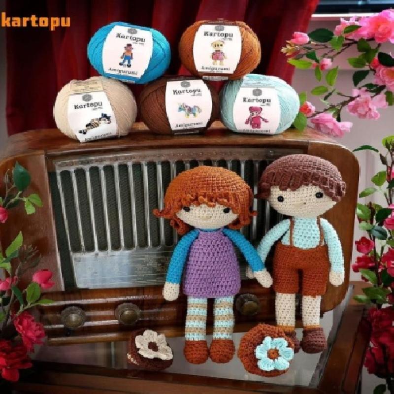 Kartopu Amigurumi Baby Cotton – Soft Yarn for Toys and Baby Projects