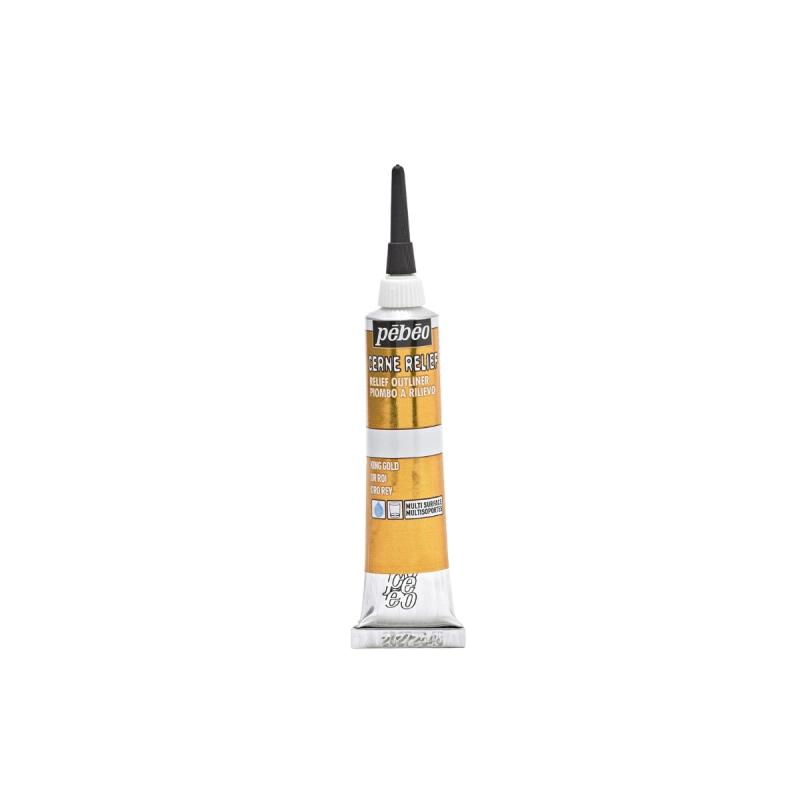 Pebeo Cerne Relief Outliner 20ml – Dimensional Paint for Glass & Crafts